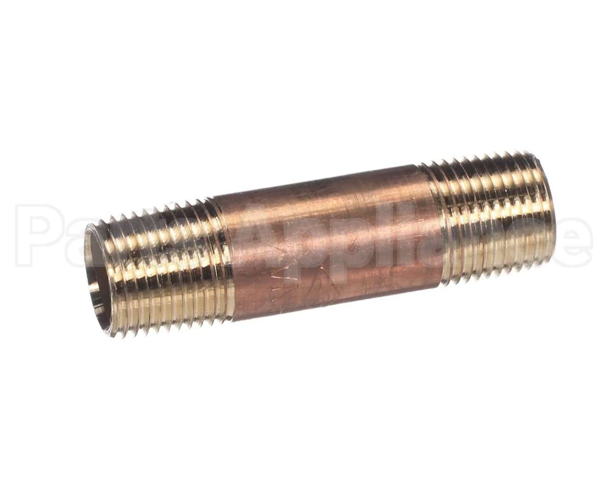 4730-004-20-10 Jackson Nipple, Brass 1/2"X3"Npt