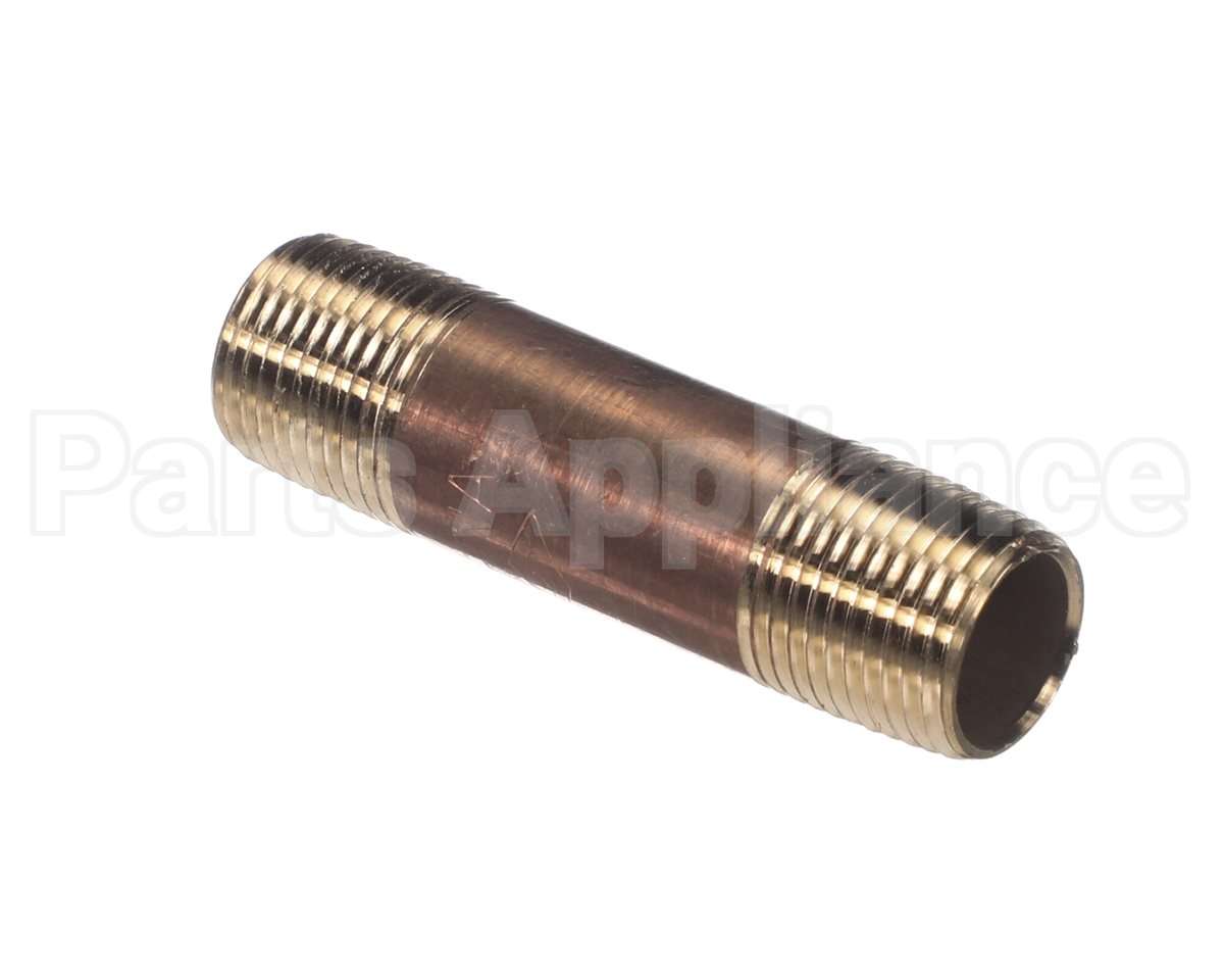 4730-004-20-10 Jackson Nipple, Brass 1/2"X3"Npt