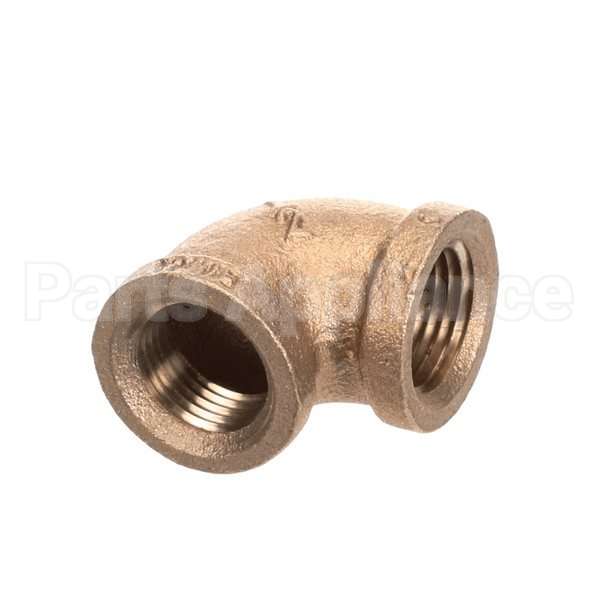 4730-011-42-96 Compatible Jackson Elbow, Brass 1/2 90 Deg