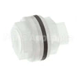 47306090500 Compatible Jackson Plug Bulkhead W/Gasket Plastic Soli