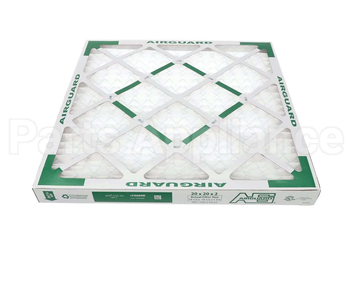 474071 Accurex Fl,Pltd,20X20X2,Merv 8,Hc,Wb