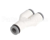 47565.0000 Bunn Divider, Two Way 5/32 Tube Push To Conn