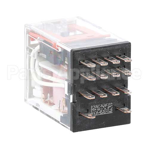 476352 Compatible Hobart Relay, 4Pdt, W/ Indicator Light