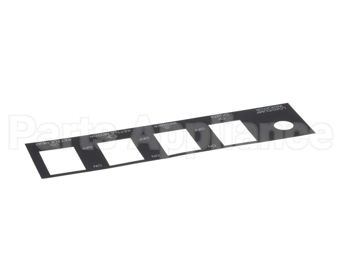 48542-30 Gold Medal Products Rocker Switch Label, 5 Pn