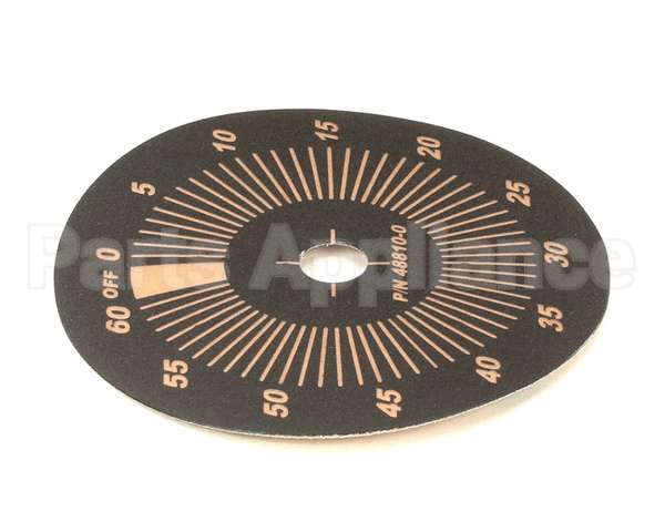 48810-0 Montague Overlay, 60Hz Timer