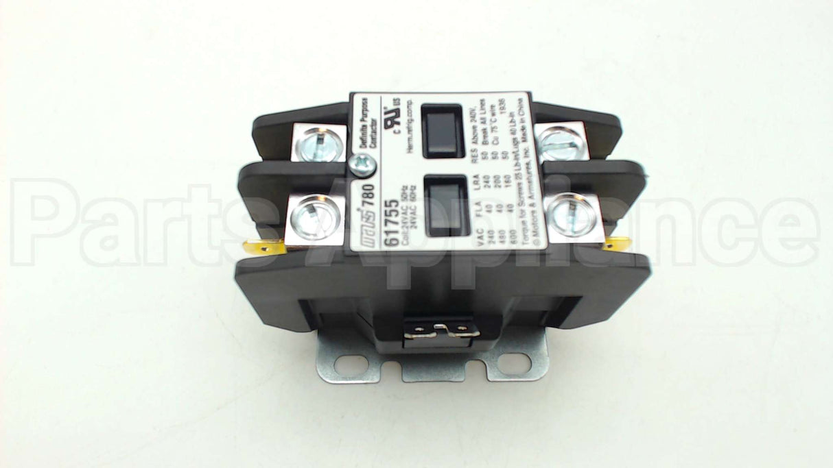 61755 MARS 24V 40A 2Pole Dp Contactor
