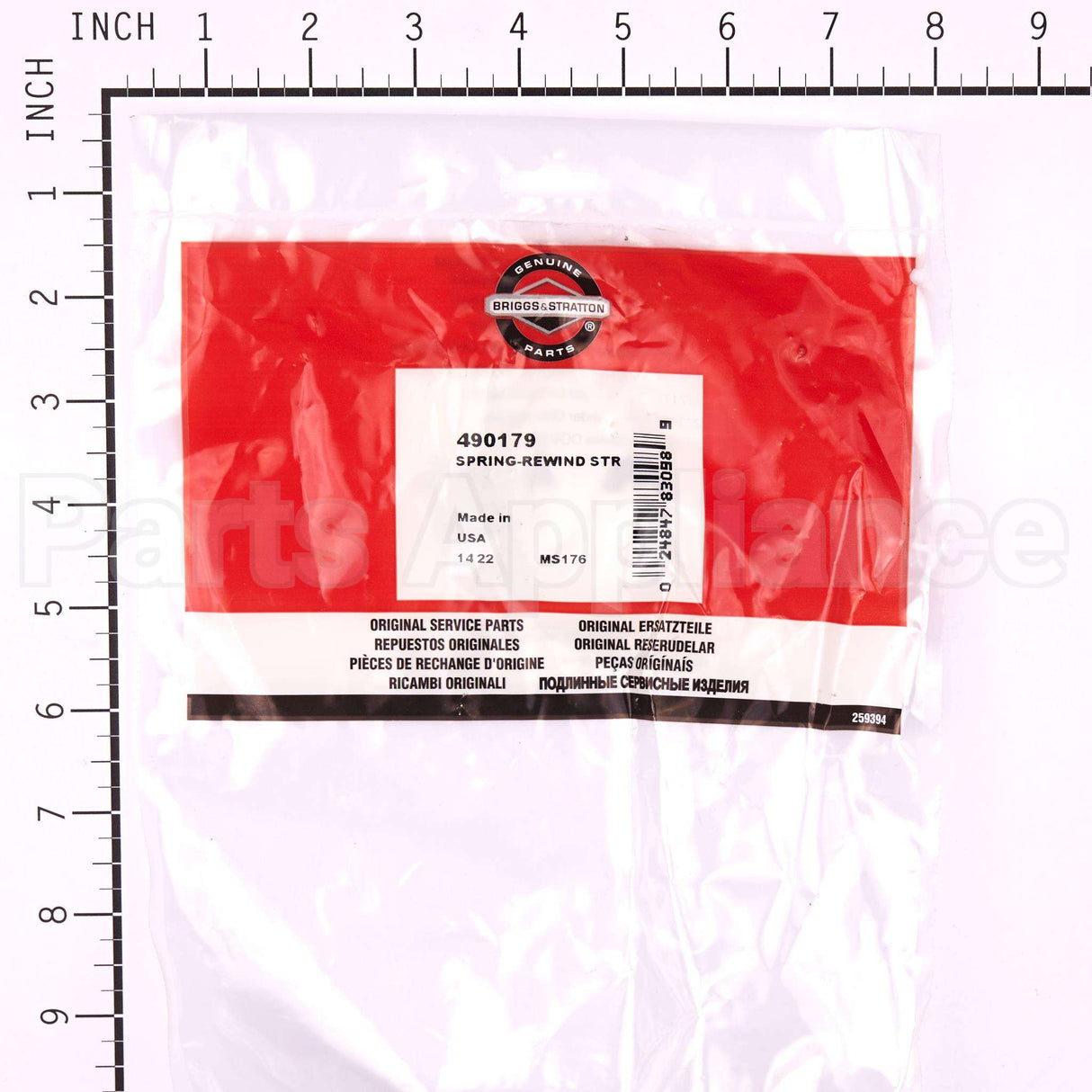 490179 Briggs & Stratton Spring-Rewind Str