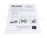 49095.0000 Bunn Instructions, Auger Motor Pin Ultra