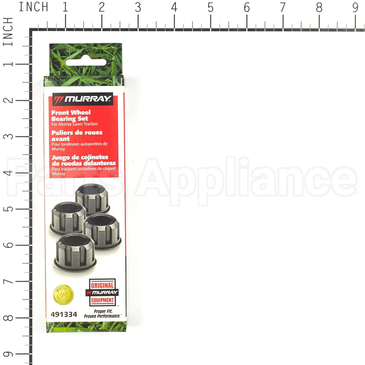 491334MA Briggs & Stratton Bearing Wheel Set