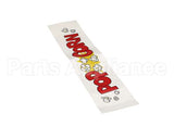 49158 Gold Medal Products Decal Front Glass