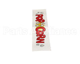 49158 Gold Medal Products Decal Front Glass