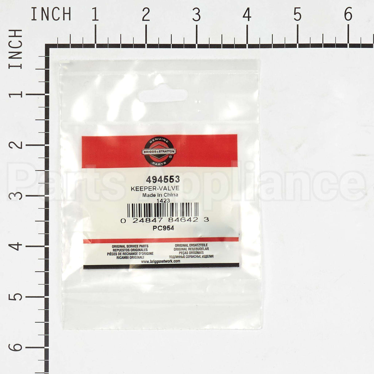 494553 Briggs & Stratton Keeper-Valve