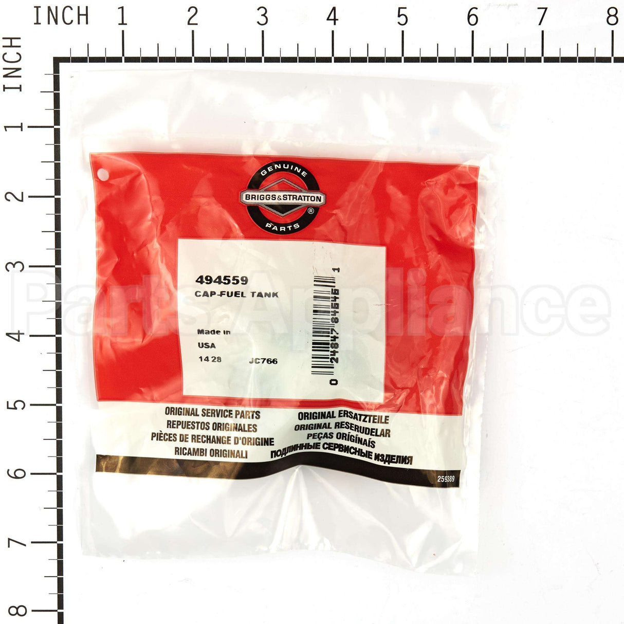 494559 Briggs & Stratton Cap-Fuel Tank