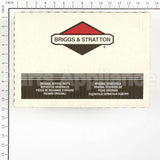 494592 Briggs & Stratton Tank-Fuel