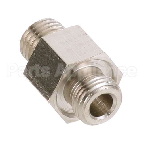 49864.0001 Compatible Bunn Fitting, Connector .125Bspp To .19Cprsn