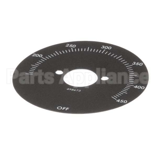 498673 Compatible Vulcan Dial, Vulcan Control Rre