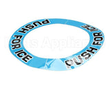 4A2472-01 Hoshizaki Label - Push