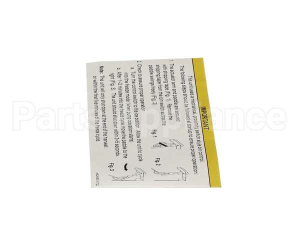 4A2692-01 Hoshizaki Label-Bin Control