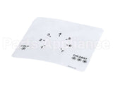 4A5960-01 Hoshizaki Label -Dial