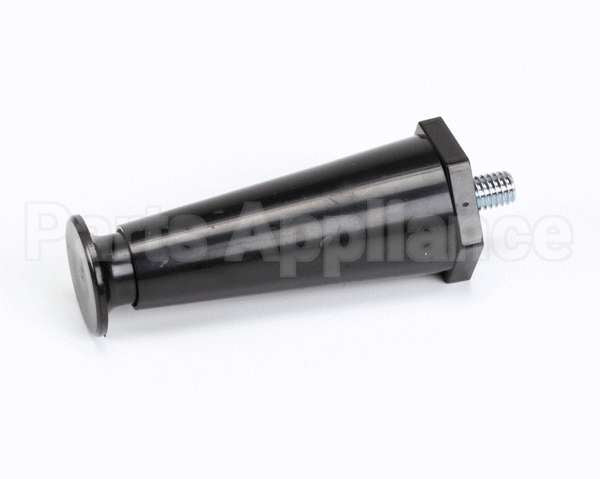 1014501 Cleveland Leg;4In Blk Plastic Foot (Flan