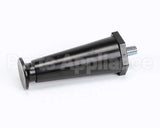 1014501 Cleveland Leg;4In Blk Plastic Foot (Flan