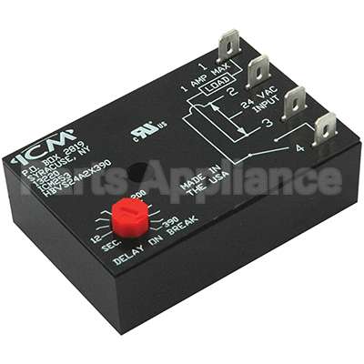 ICM253 ICM Controls Delayonbrk Timer,12-390Sec24V