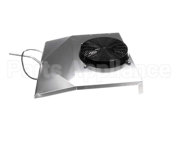 50-040-1RF Continental Refrigeration Fan Panel Assy Black Fan Guard With 4-14
