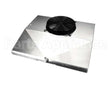 50-040 Continental Refrigeration Fan Panel Assy Black Fan Guard With 4-14