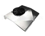 50-040 Continental Refrigeration Fan Panel Assy Black Fan Guard With 4-14