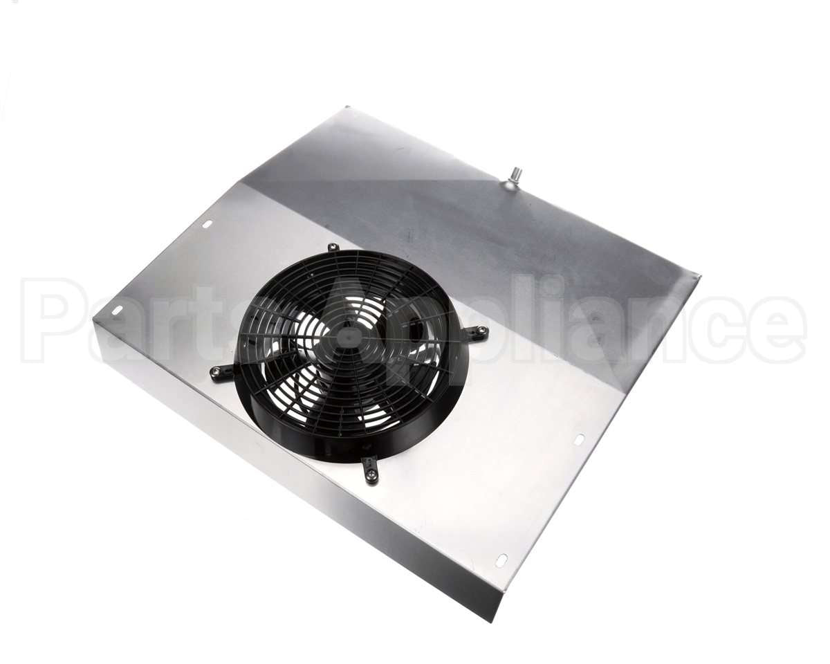 50-040-LT Continental Refrigeration Fan Panel Assy Black Fan Guard With 4-14