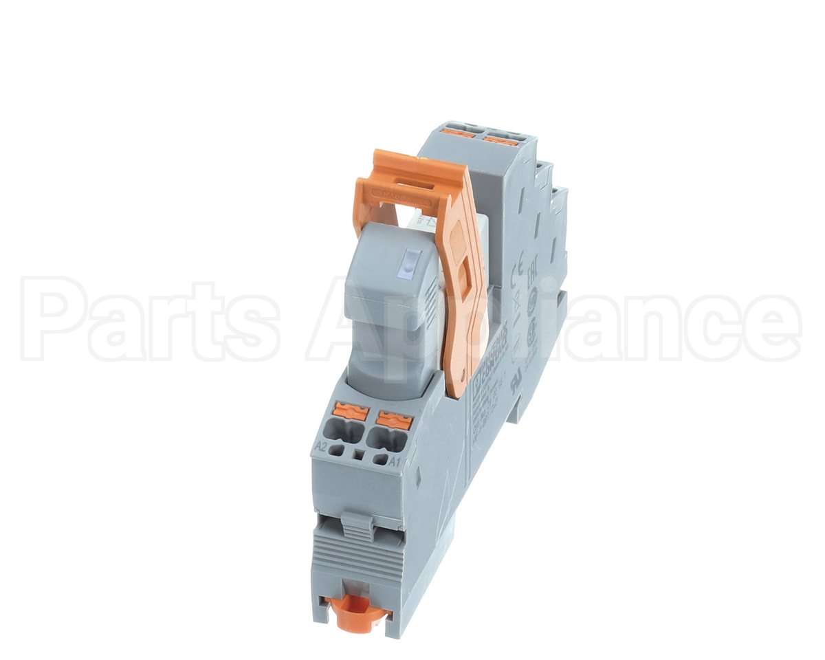 50-1596 Nu-Vu Relay Module,Dpdt,8A,24Vdc