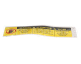 5000-313 Somerset Industries Label Keep Fingers