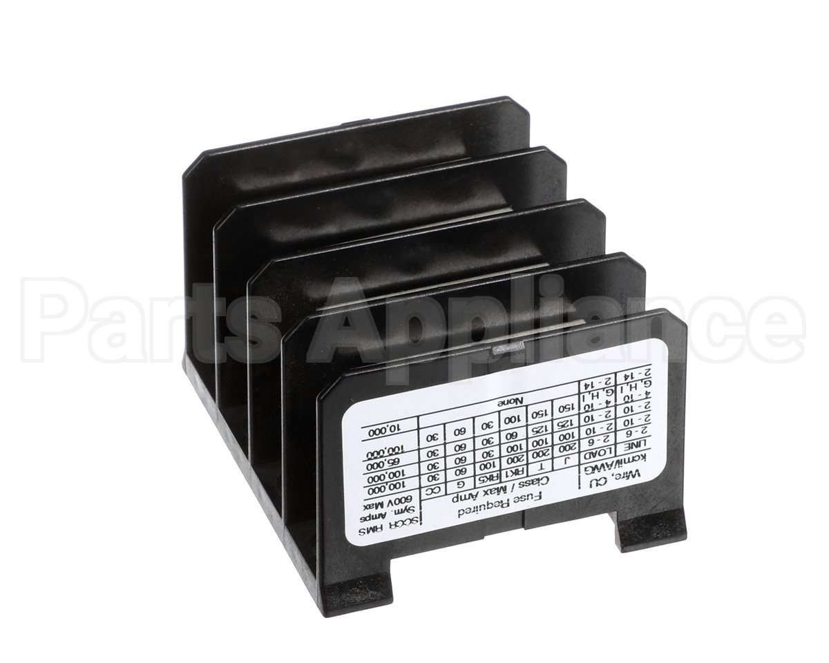 500205 Marshall Air 4 Pole 600V Terminal Block