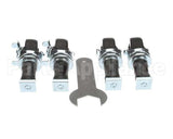 5008022 Alto Shaam Casters,Stem,2.5In,Unibody,