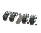 5008022 Alto Shaam Casters,Stem,2.5In,Unibody,