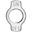 501217 Compatible Marshall Air Toggle Switch Plate
