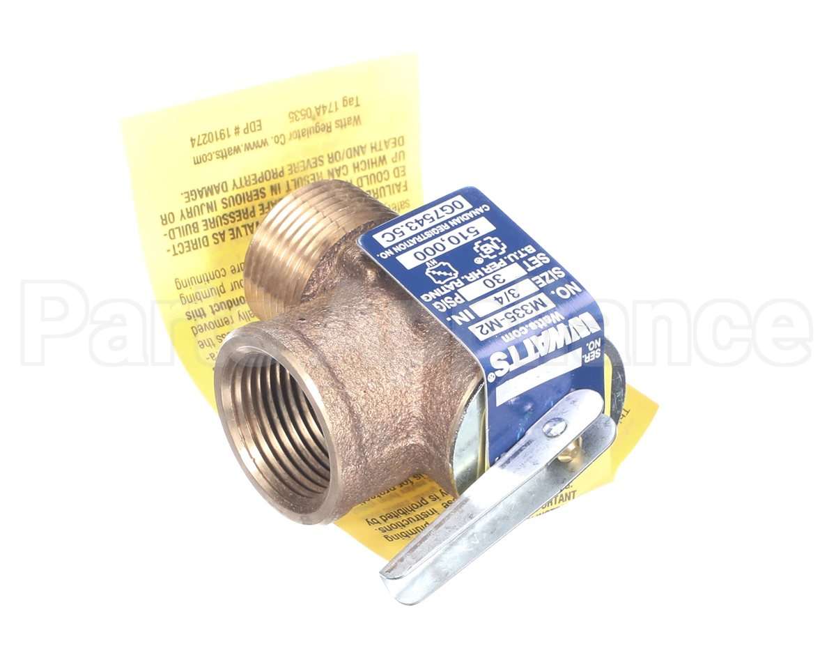 501410 Raypak Valve-Pres Rel 30# 3/4