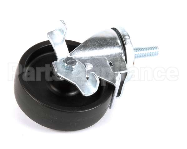 50205 Continental Refrigeration Caster, Stem (4 W/ Brake) (5Total Hgt)