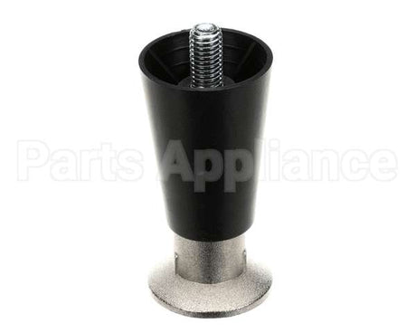 50206 Continental Refrigeration Legs, 4" Black (Adjustable Up To 5-1/4")