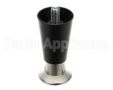 50206 Continental Refrigeration Legs, 4" Black (Adjustable Up To 5-1/4")
