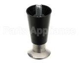50206 Continental Refrigeration Legs, 4" Black (Adjustable Up To 5-1/4")