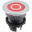 502169 Compatible Robot Coupe Button, Off Red