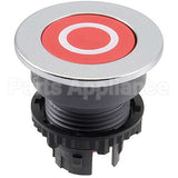 502169S Compatible Robot Coupe Button, Off Red