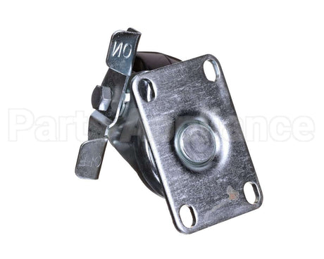 50232 Continental Refrigeration Caster, Flat Plate (2-1/2" W/Brake) (3-1