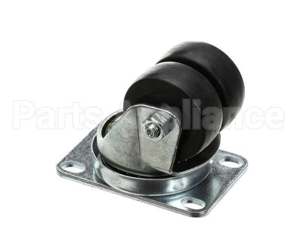 50241 Continental Refrigeration Caster, Flat Plate Dual Wheel (2 No Brak