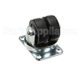 50241 Continental Refrigeration Caster, Flat Plate Dual Wheel (2 No Brak