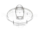 502555 Waring Chopping Lid Assembly. /Wcg75