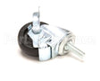 50301 Continental Refrigeration Caster, Stem (3" W/ Brake) (3-5/8" Total