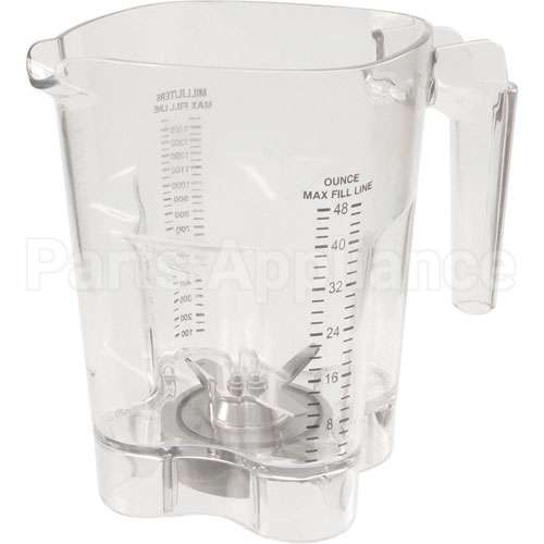 503439 Compatible Waring - Qualheim Jar, W/Blndg Asy, Mx1000, 1100Xt