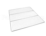 50597801 Victory Silver Freeze Lacquered Shelf, 23.38 X 2